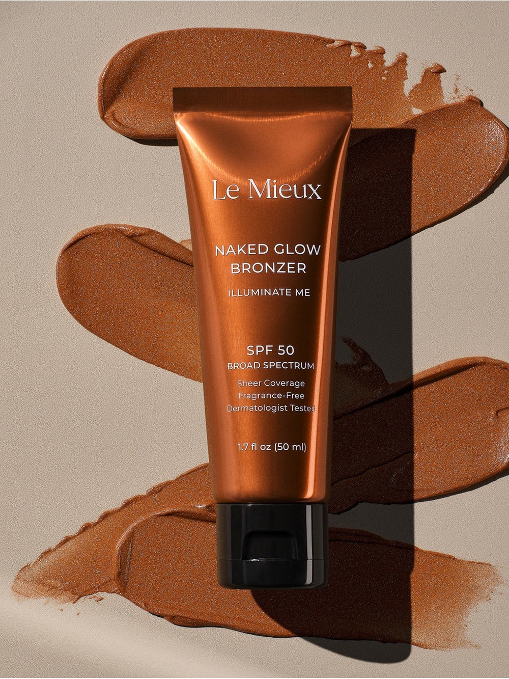 Le Mieux Naked Glow Bronzer - SPF 50
